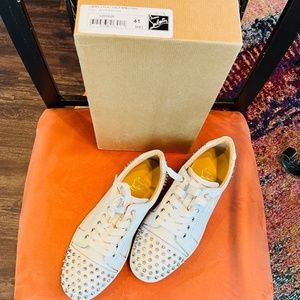 Christian Louboutin Vieira 2 Embellished Sneakers